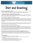 Diet and Snacking