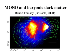 MOND as an alternative to dark matter: the Bullet