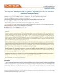 Development of Multiplex-PCR Assay for the Rapid