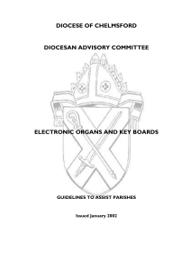 electronic organs - Chelmsford Diocese