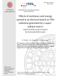 Effects of emittance and energy spread in an electron