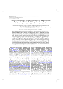 Comparison of Target-Capture and Restriction