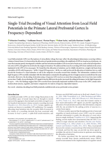 Single-Trial Decoding of Visual Attention from Local Field Potentials