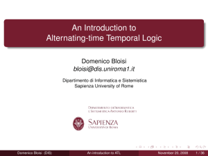 An Introduction to Alternating-time Temporal Logic