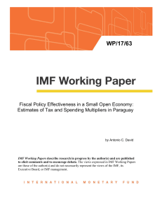 Fiscal Policy Effectiveness in a Small Open Economy