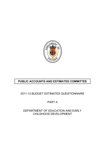 public accounts and estimates committee 2011