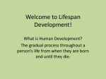 Welcome to Lifespan Development!