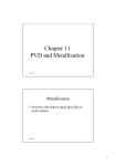 Chapter 11 PVD and Metallization