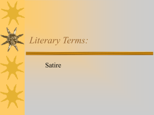 Literary Terms:
