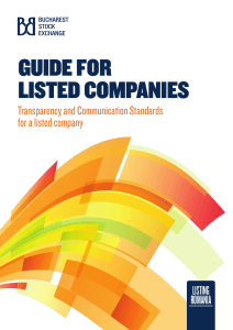 Guide for listed companies