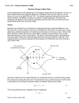 Electron Charge to Mass Ratio