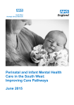 Perinatal and Infant Mental Health Care in the South West