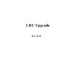 LHC Upgrade - Particle Physics