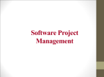 The Project Management Processes