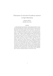 Estimation of structured transition matrices in high dimensions