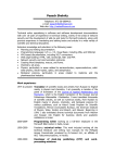 CURRICULUM VITAE