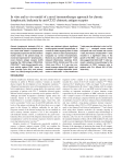 In vitro and in vivo model of a novel immunotherapy