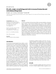 M-cells: origin, morphology and role in mucosal immunity and