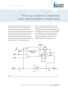 Throw Out Complex Bias Sequencers along with Negative Voltage