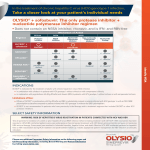 OLYSIO® + sofosbuvir: The only protease inhibitor + nucleotide