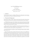 Low Field NMR Spectrometer