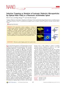 Selective Trapping or Rotation of Isotropic Dielectric Microparticles
