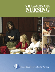Liberal Education: Context for Nursing
