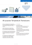 All-purpose Temperature Transducers