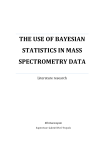 the use of bayesian statistics in mass spectrometry data
