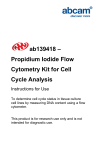 ab139418 – Propidium Iodide Flow Cytometry Kit for Cell Cycle