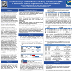 Comprehensive Analysis of Antibiotic Resistance in