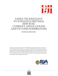 using technology to enhance pretrial services: current applications