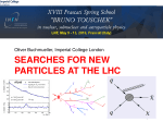 SEARCHES FOR NEW PARTICLES AT THE LHC