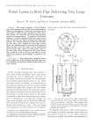Power Losses in Steel Pipe Delivering Very Large Currents