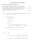 Physics 42 HW Solutions Chapter 25