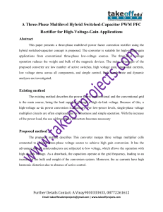 A Three-Phase Multilevel Hybrid Switched