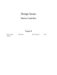 Design Issues - MSU College of Engineering