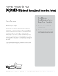 Digital X-ray (Small Bowel/Small Intestine Series)
