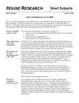 ADA Amendments Act of 2008 - Minnesota House of Representatives