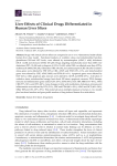 Liver Effects of Clinical Drugs Differentiated in Human Liver