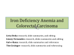 Iron Deficiency Anemia and Colorectal Carcinoma