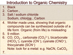 PowerPoint Answers - Organic Chemistry Lab