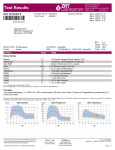 Saliva Sample Test Report Practitioner Resources