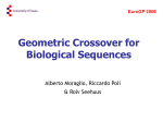 I. Geometric Crossover