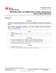 TMS570LC4357 and RM57L843 On-Chip Temperature Sensor