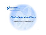 Photodiode Amplifiers