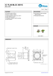Data Sheet iC-TL46 BLCC SD1C - iC-Haus