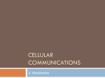 Cellular Communications