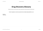 Drug Discovery Glossary - Steve Davies Group