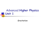 Higher Physics – Unit 2